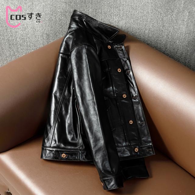 本革ジャケット 茶芯　フライトジャケット レザージャケット 馬革 革ジャン 本革 レザーコート メンズ ラペル 高品質 本革ジャケット 茶芯 フライトジャケット レザージャケット 馬革 革